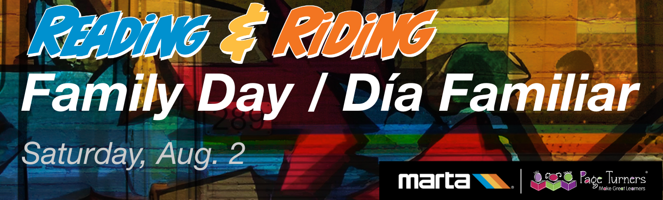 Reading and Riding Family Day event landing page banner